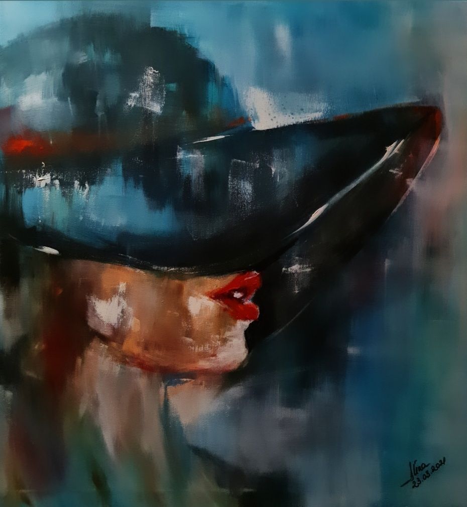 ArteDiAlina.com painting: Unspoken word